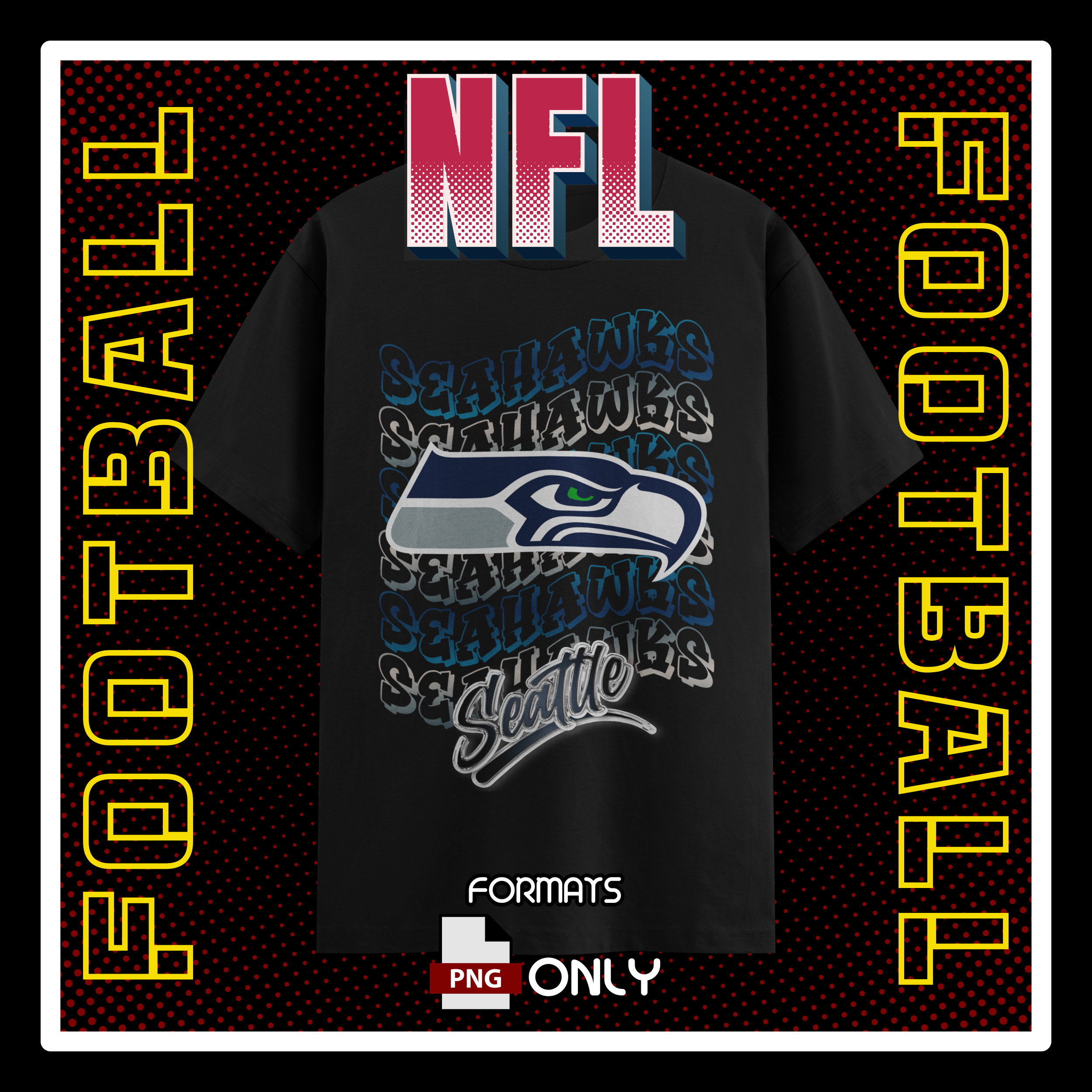 NFL Seattle Seahawks Football Shirt #28