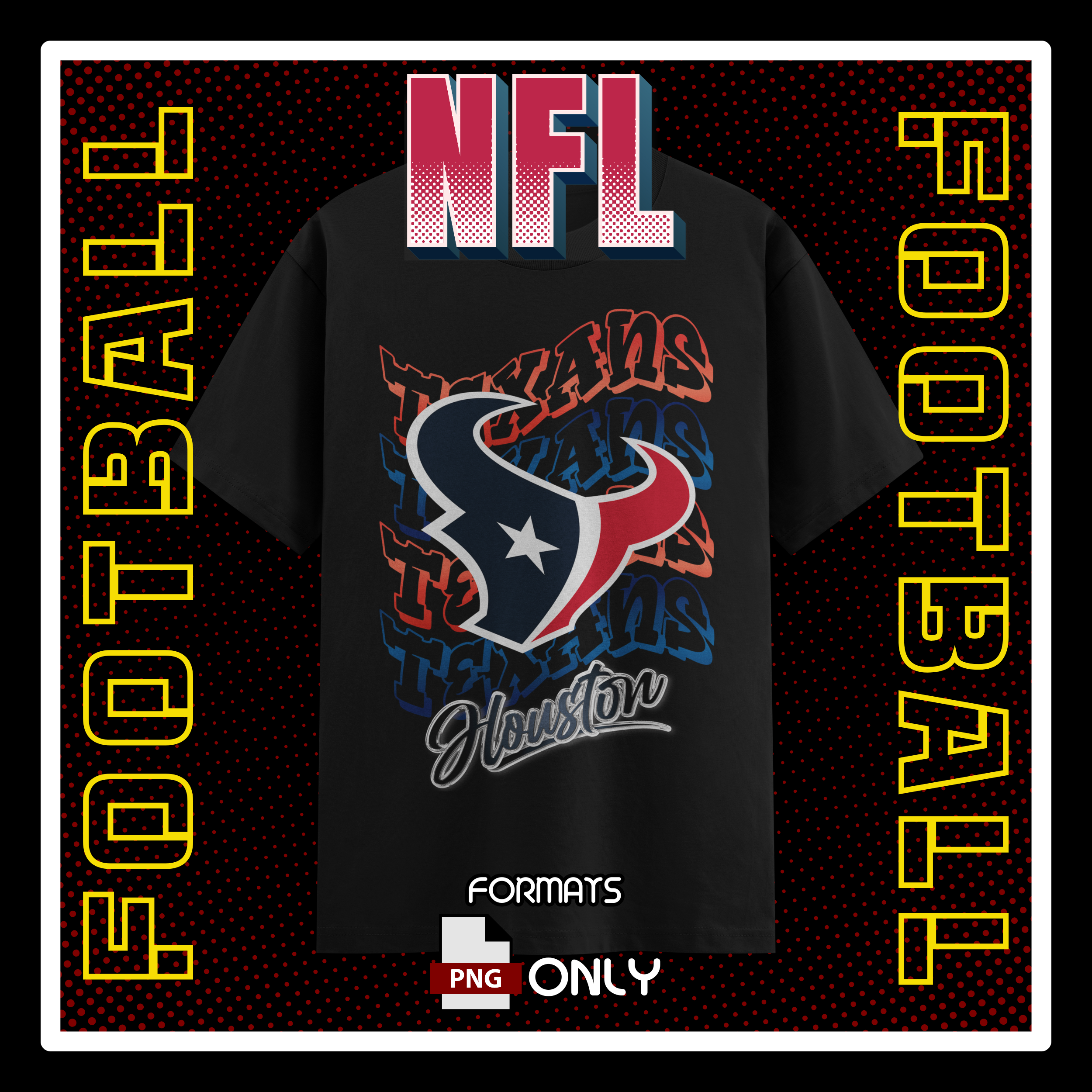 NFL Houston Texans Football Shirt #25