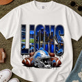Detroit Lions Urban Graffiti Tee