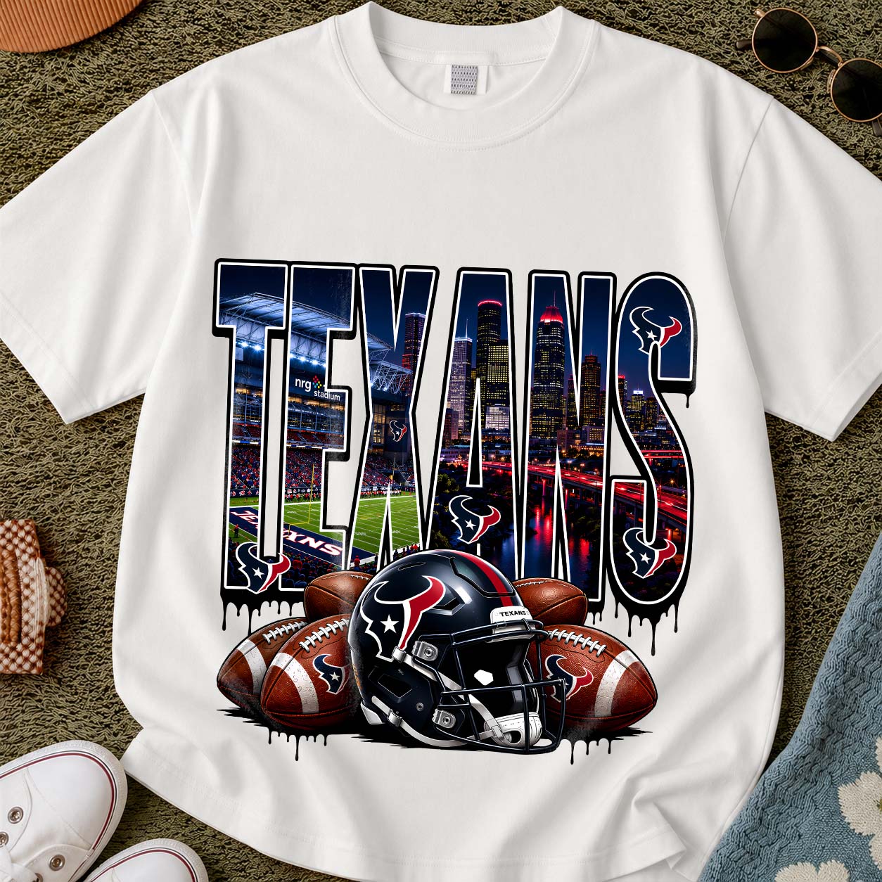 Houston Texans Urban Graffiti Tee