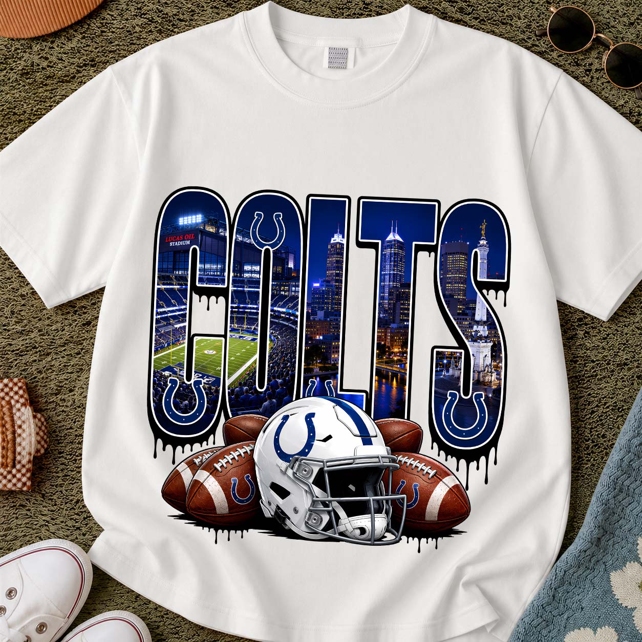Indianapolis Colts Urban Graffiti Tee