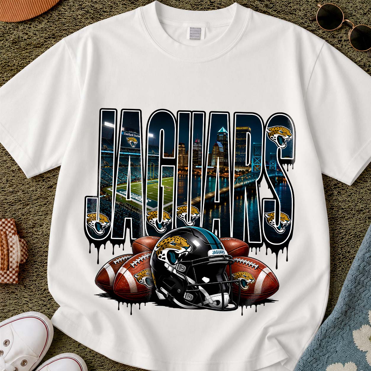 Jacksonville Jaguars Urban Graffiti Tee