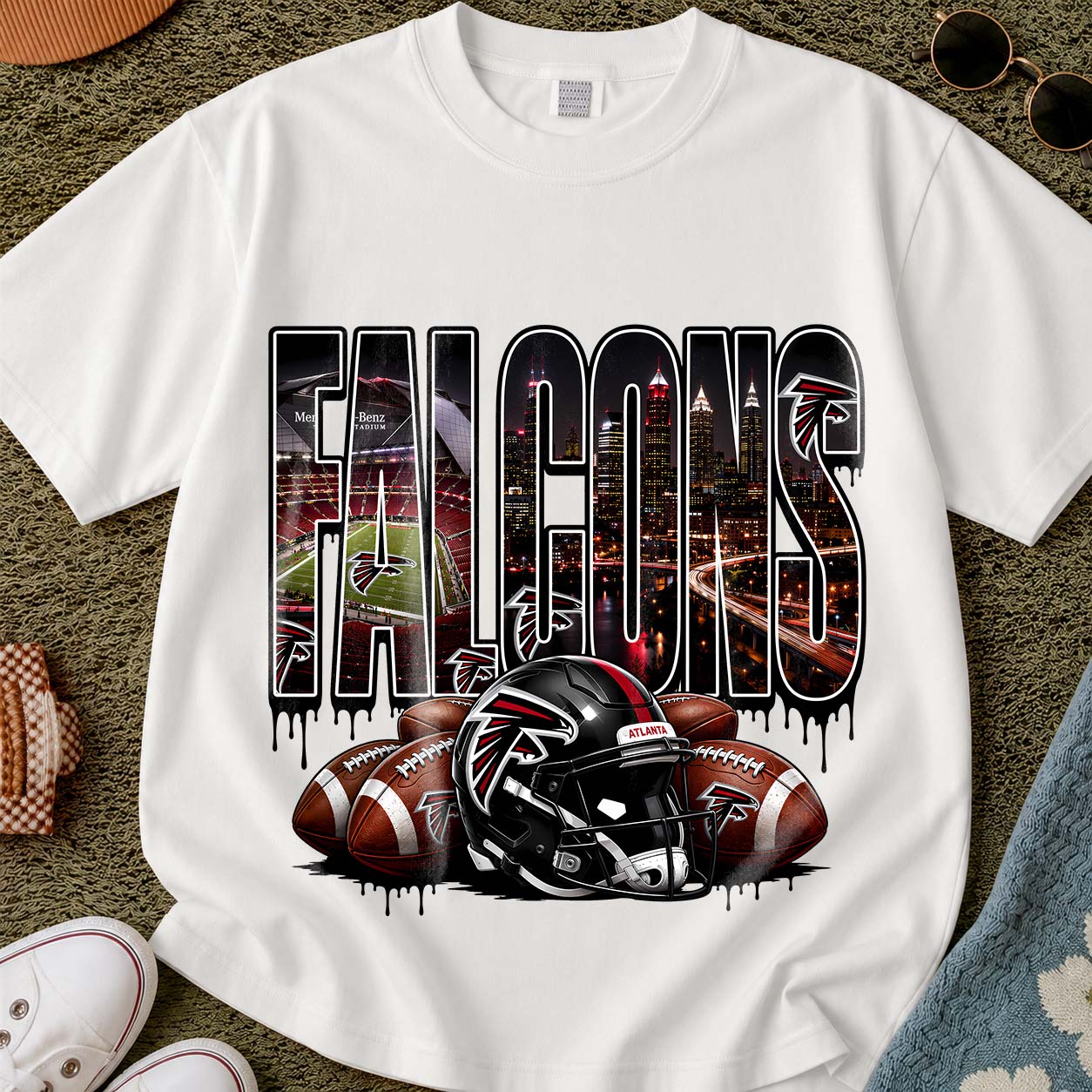 Atlanta Falcons Urban Graffiti Tee