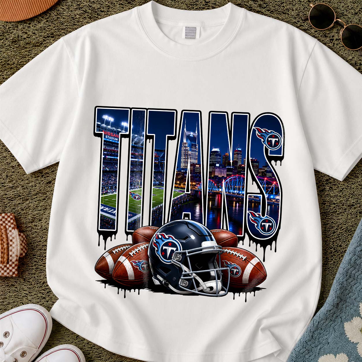 Tennessee Titans Urban Graffiti Tee