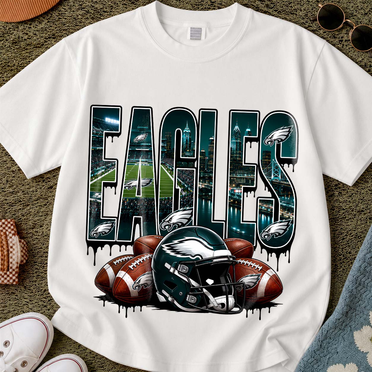 Philadelphia Eagles Urban Graffiti Tee