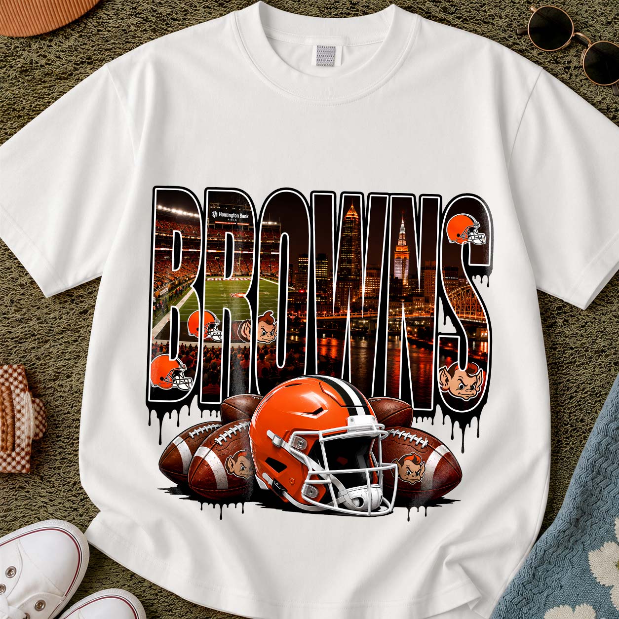 Cleveland Browns Urban Graffiti Tee