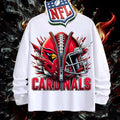 NFL Arizona Cardinals 3D Zipper Design Shirt