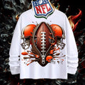 NFL Cleveland Browns 3D Zipper Design Shirt