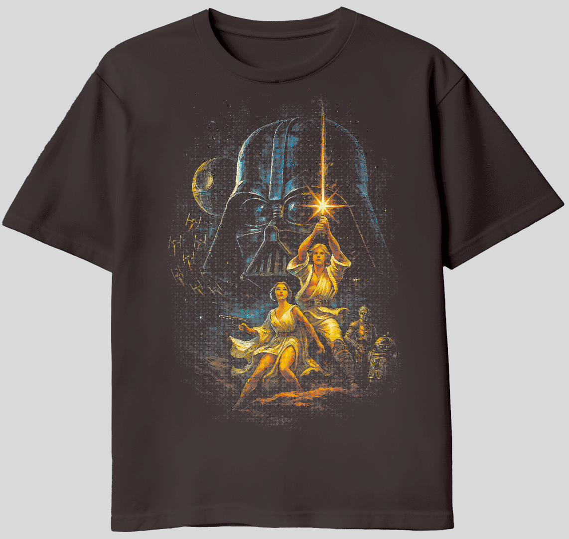 Galactic Balance: Light vs Dark Tee