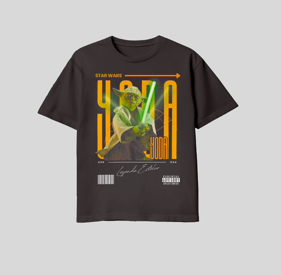 Master Yoda Neon Wisdom Tee