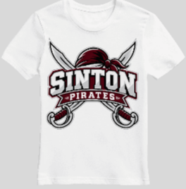 Sinton Pirates Classic Logo Tee