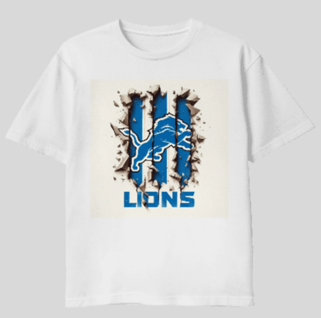 Detroit Lions Slash T-Shirt