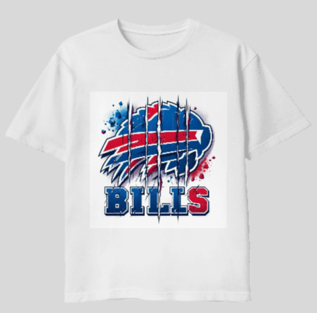 Buffalo Bills Scratch T-Shirt