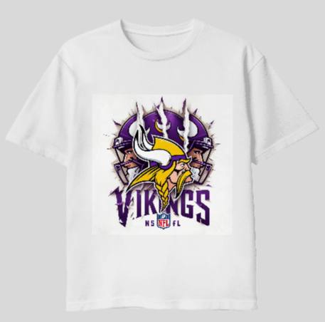 Minnesota Vikings Scratch T-Shirt