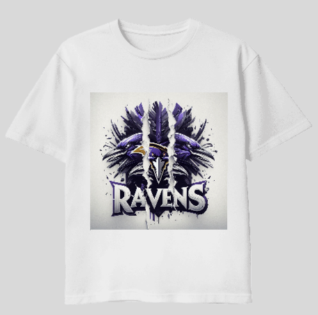 Baltimore Ravens Scratch T-Shirt