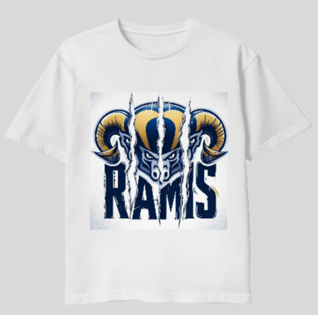 Los Angeles Rams Scratch T-Shirt