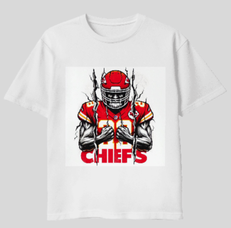 Kansas City Chiefs Player Scratch T-Shirt