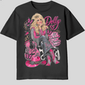 Dolly Parton Diamond in a Rhinestone World graphic tee - black