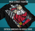 M. Bison Street Fighter graphic tee - black