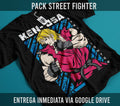 Ken Street Fighter graphic tee - black